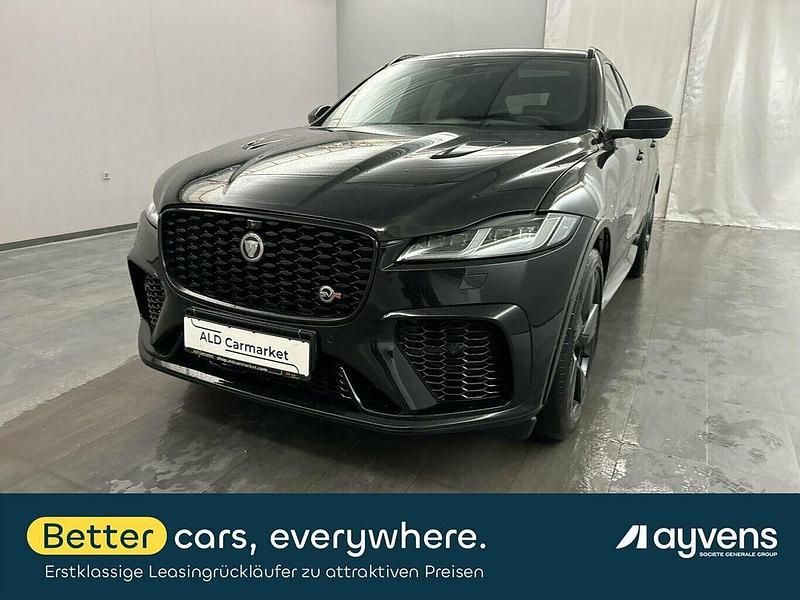 Lackierung: santorini black Gebraucht 2022 Jaguar F-Pace SVR SUV | 56.980 € (Fairer Preis) - Bild 1/4