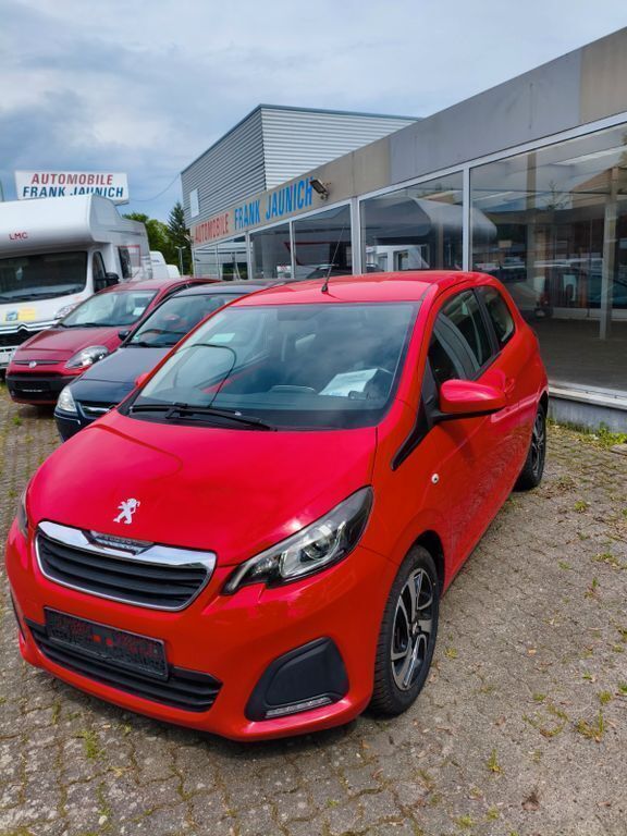 Rot Gebraucht 2015 Peugeot 108 Active Kleinwagen | 5.700 € (Fairer Preis) - Bild 1/4