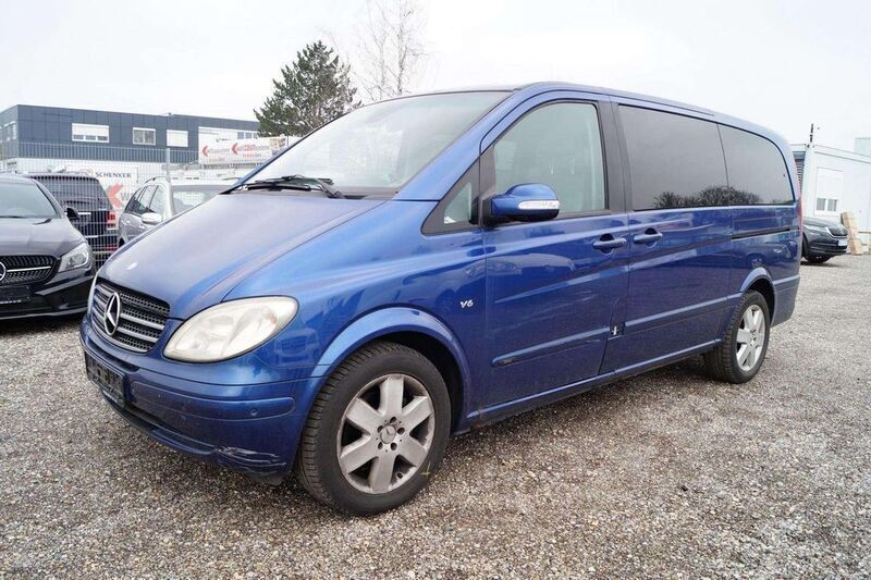 Jaspisblau metallic Gebraucht 2008 Mercedes Viano Van / Kleinbus | 7.998 € (Superpreis) - Bild 1/4