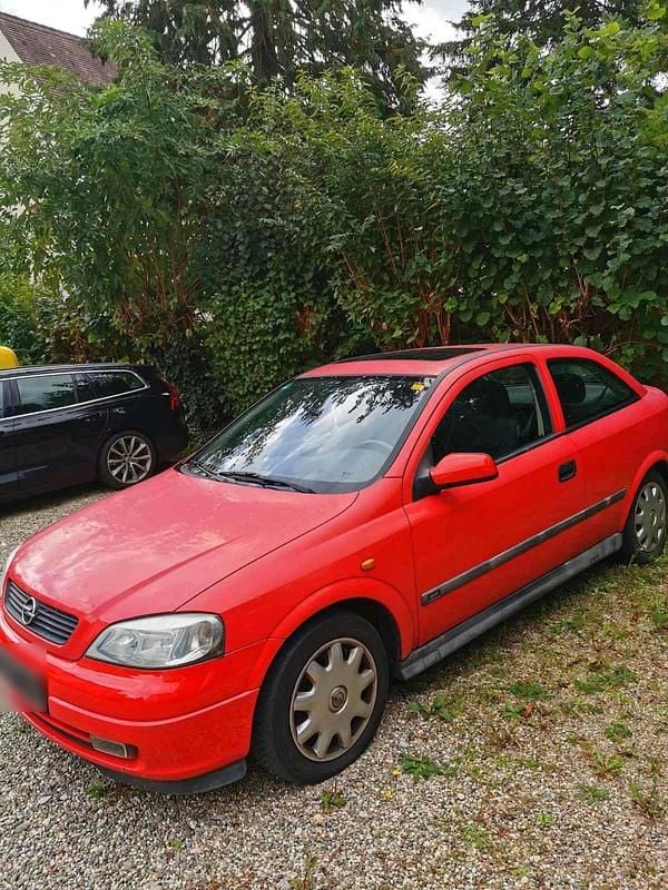 Gebraucht Opel Astra 70 PS (51 kW) 1998 Rot Coupé