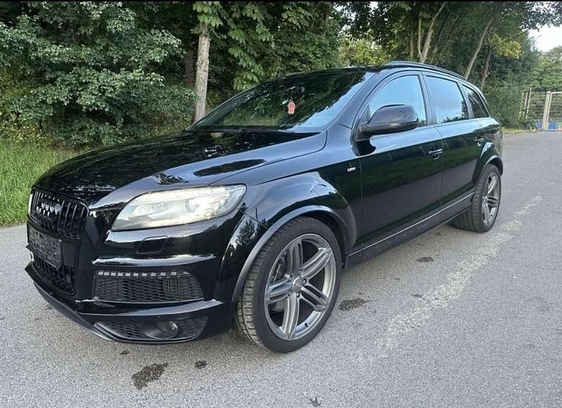 Schwarz Gebraucht 2012 Audi Q7 S-Line SUV | 14.500 € (Guter Preis) - Bild 1/4