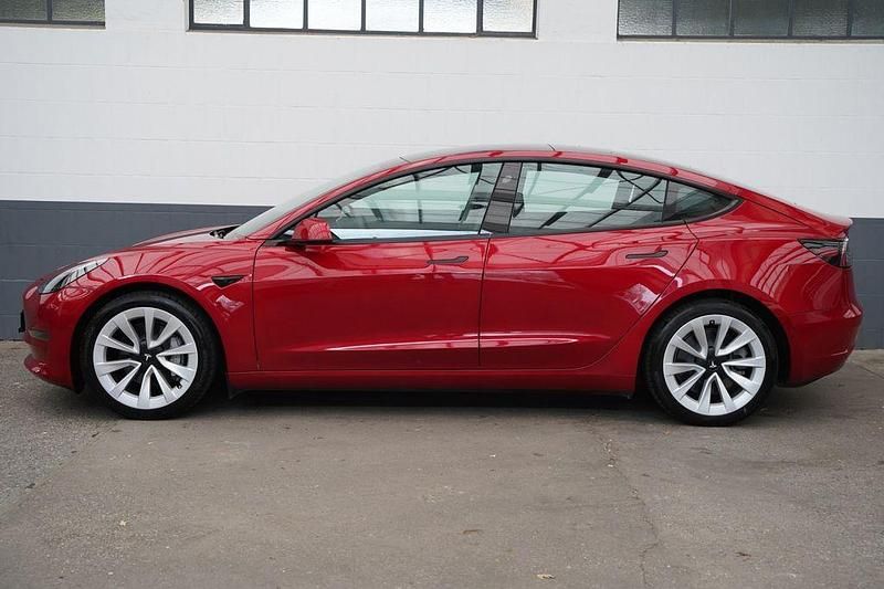 Gebraucht Tesla Model 3 Long Range AWD 366 kW (498 PS) 2020 Rot Limousine