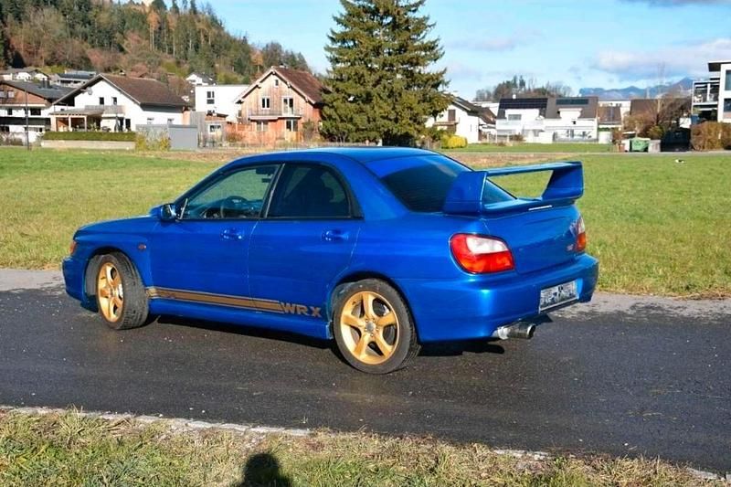 Gebraucht Subaru Impreza 218 PS (160 kW) 2001 Blau Limousine