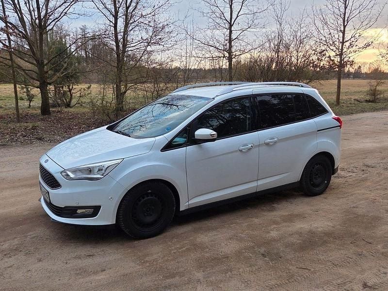 Gebraucht Ford Grand C-Max Titanium 150 PS (110 kW) 2016 Weiß Van / Kleinbus