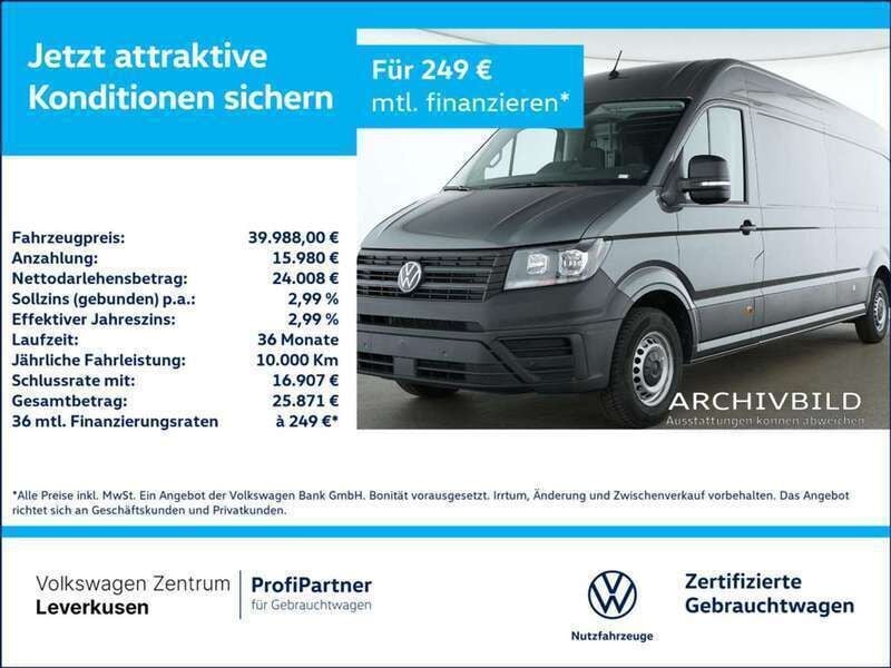 Indiumgrau Gebraucht 2024 VW Crafter Van | 39.988 € (Superpreis) - Bild 1/3