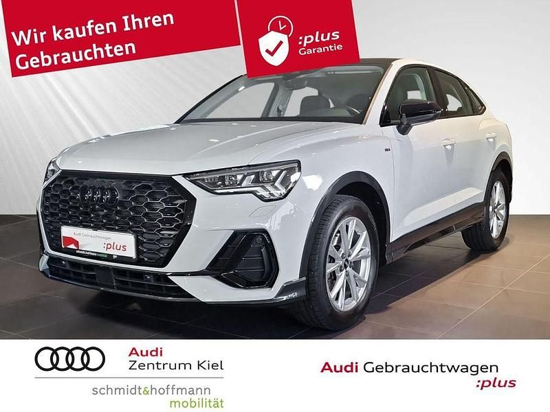 Gletscherweiß Gebraucht 2023 Audi Q3 Sportback S-Line SUV | 31.980 € (Superpreis) - Bild 1/4