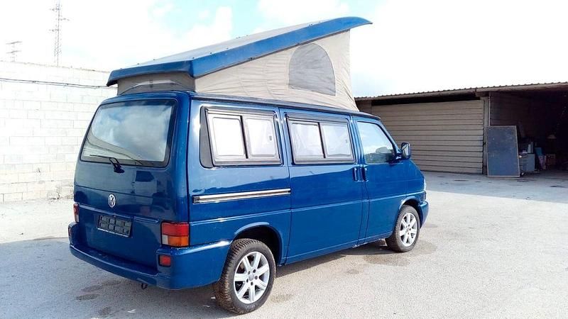 Blau Gebraucht 2001 VW T4 California Van | 16.500 € (Etwas zu teuer) - Bild 1/4