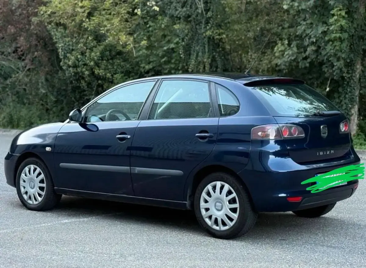 Gebraucht Seat Ibiza 85 PS (62 kW) 2008 Blau Kleinwagen