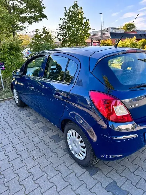 Gebraucht Opel Corsa Edition 60 PS (44 kW) 2009 Blau Kleinwagen