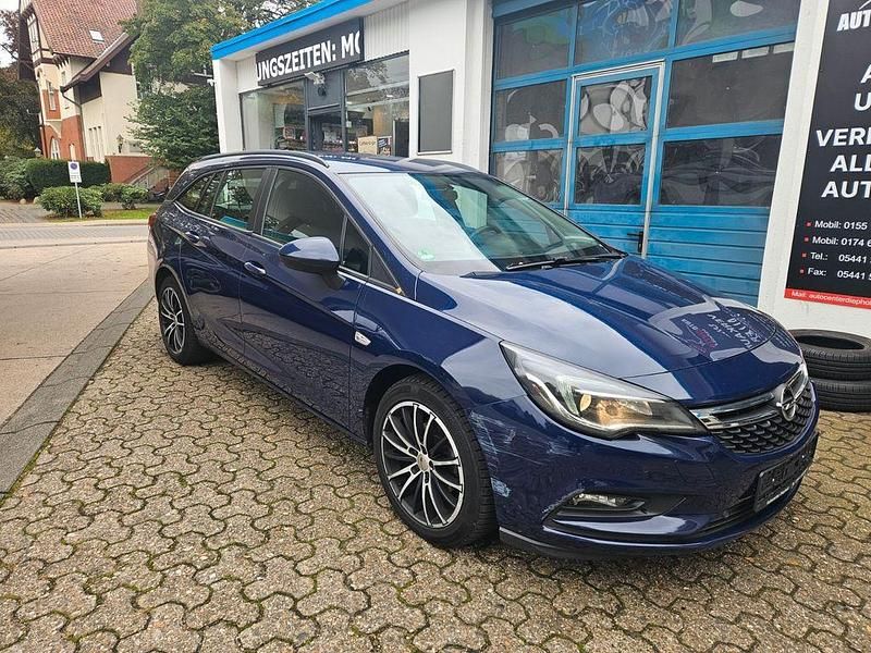 Gebraucht Opel Astra Edition 110 PS (80 kW) 2016 Blau Kombi