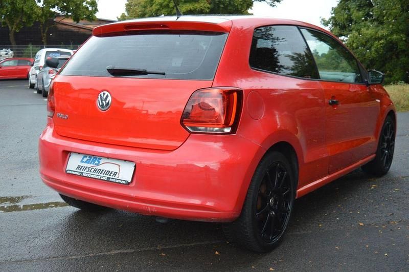 Gebraucht VW Polo Trendline 60 PS (44 kW) 2010 Rot Kleinwagen