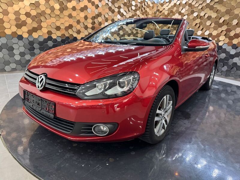 Sunset red metallic Gebraucht 2011 VW Golf Cabriolet Cabrio | 7.500 € (Etwas zu teuer) - Bild 1/4