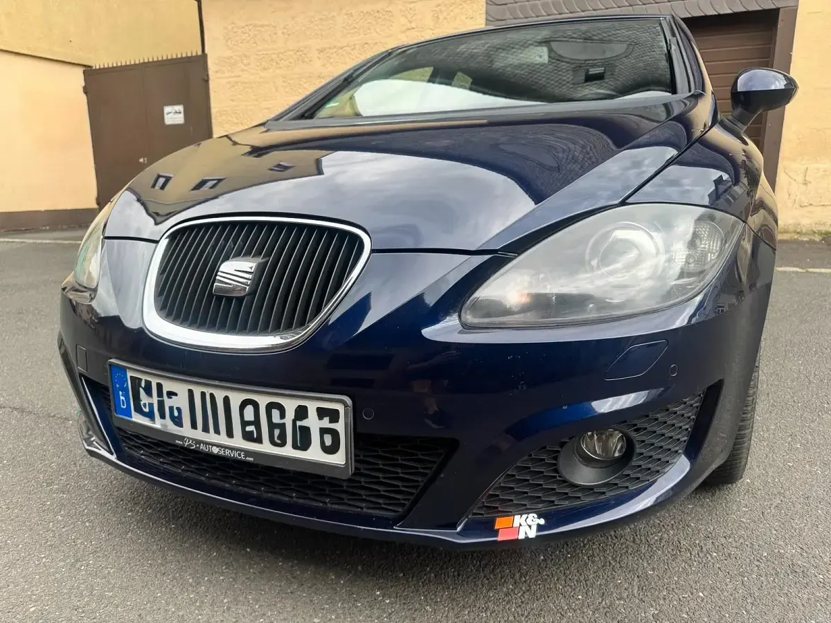 Gebraucht Seat Leon 122 PS (89 kW) 2010 Blau Kleinwagen