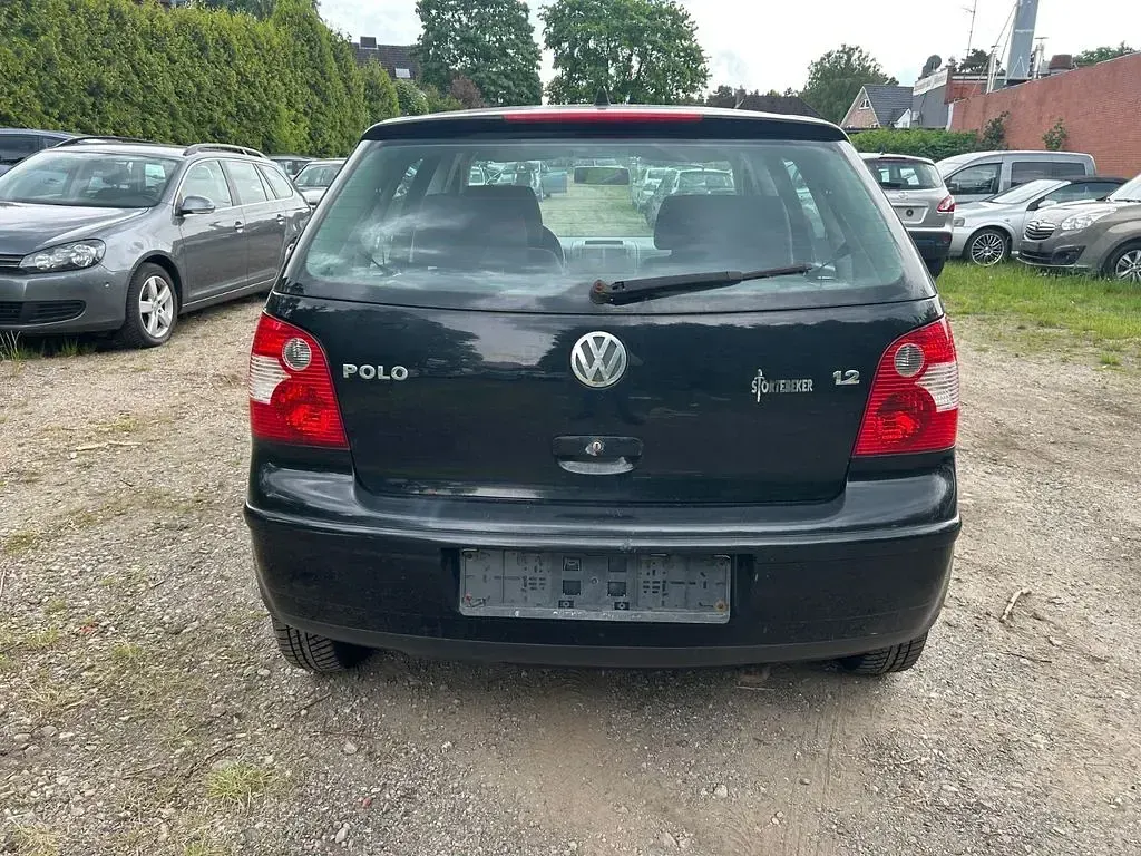 Gebraucht VW Polo Comfortline 64 PS (47 kW) 2005 Schwarz Kleinwagen