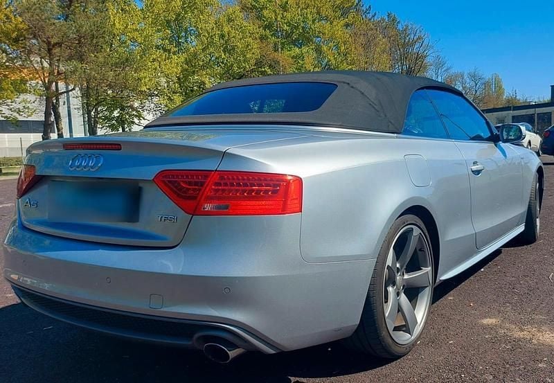 Gebraucht Audi A5 Cabriolet S-Line 224 PS (164 kW) 2015 Silber Cabrio