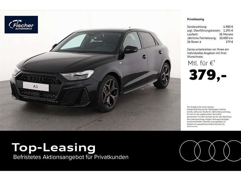 Schwarz Neu 2025 Audi A1 Sportback S-Line Kleinwagen | 38.980 € (Fairer Preis) - Bild 1/4