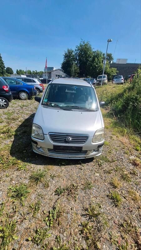 Silber Gebraucht 2002 Suzuki Wagon R+ Kombi | 525 € (Superpreis) - Bild 1/4