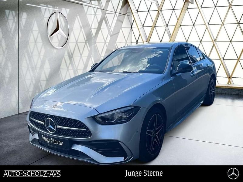 Metalliclack hightechsilber Gebraucht 2024 Mercedes C180 Night Limousine | 39.995 € (Etwas zu teuer) - Bild 1/4