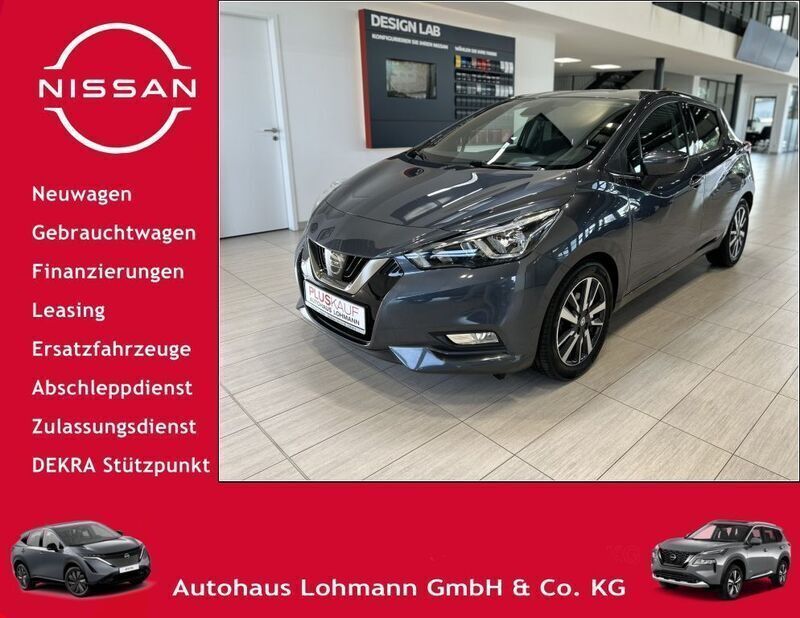 Grün Gebraucht 2018 Nissan Micra N-Connecta Kleinwagen | 11.850 € (Fairer Preis) - Bild 1/4