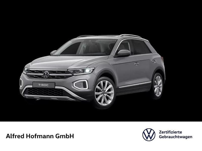 Indiumgrau metallic Gebraucht 2025 VW T-Roc Style SUV | 34.651 € (Guter Preis) - Bild 1/4