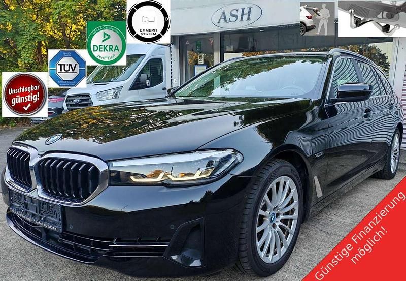Schwarz Gebraucht 2022 BMW 530e Sport Line Kombi | 32.250 € (Guter Preis) - Bild 1/4