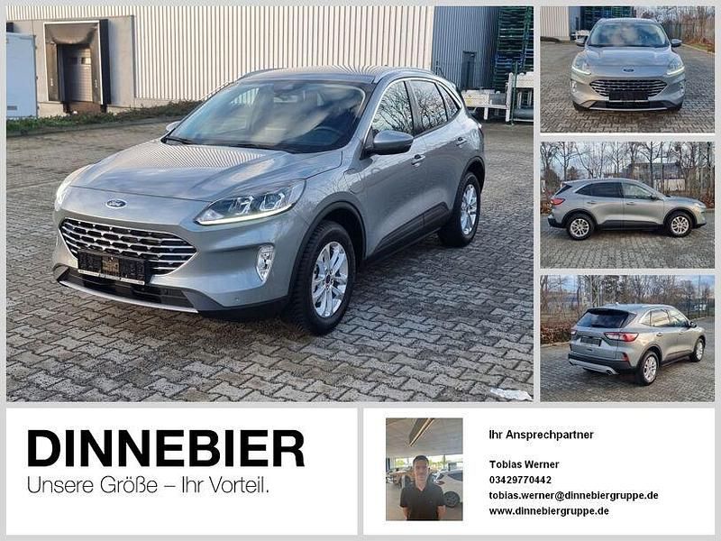 Silber (metallic) Gebraucht 2022 Ford Kuga Titanium SUV | 24.590 € (Guter Preis) - Bild 1/4