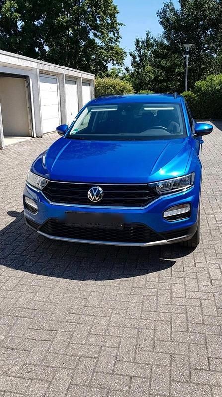 Blau Gebraucht 2021 VW T-Roc SUV | 21.000 € (Superpreis) - Bild 1/4