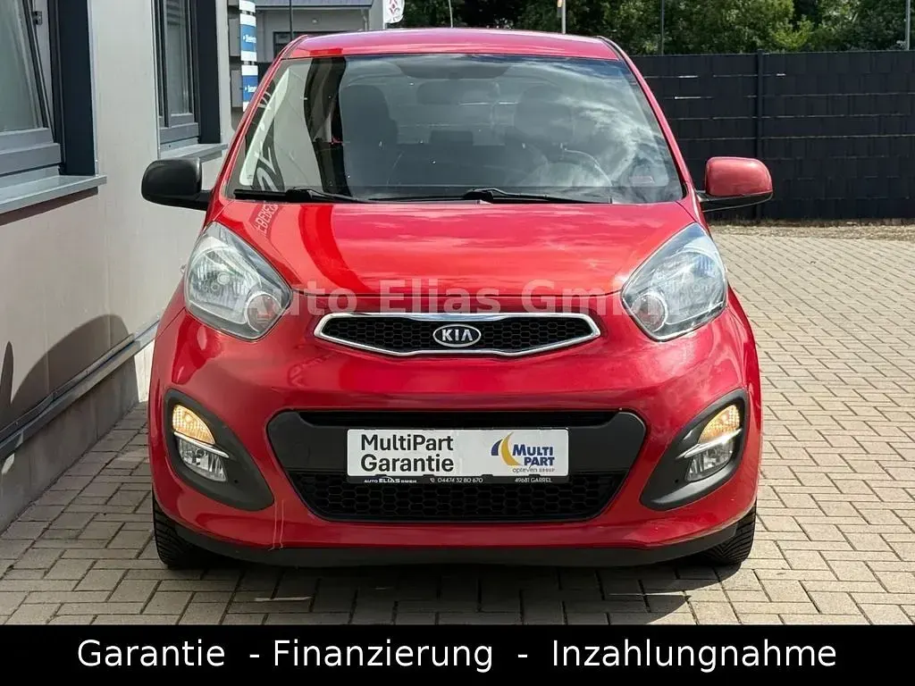 Gebraucht Kia Picanto Spirit 69 PS (50 kW) 2011 Rot Kleinwagen