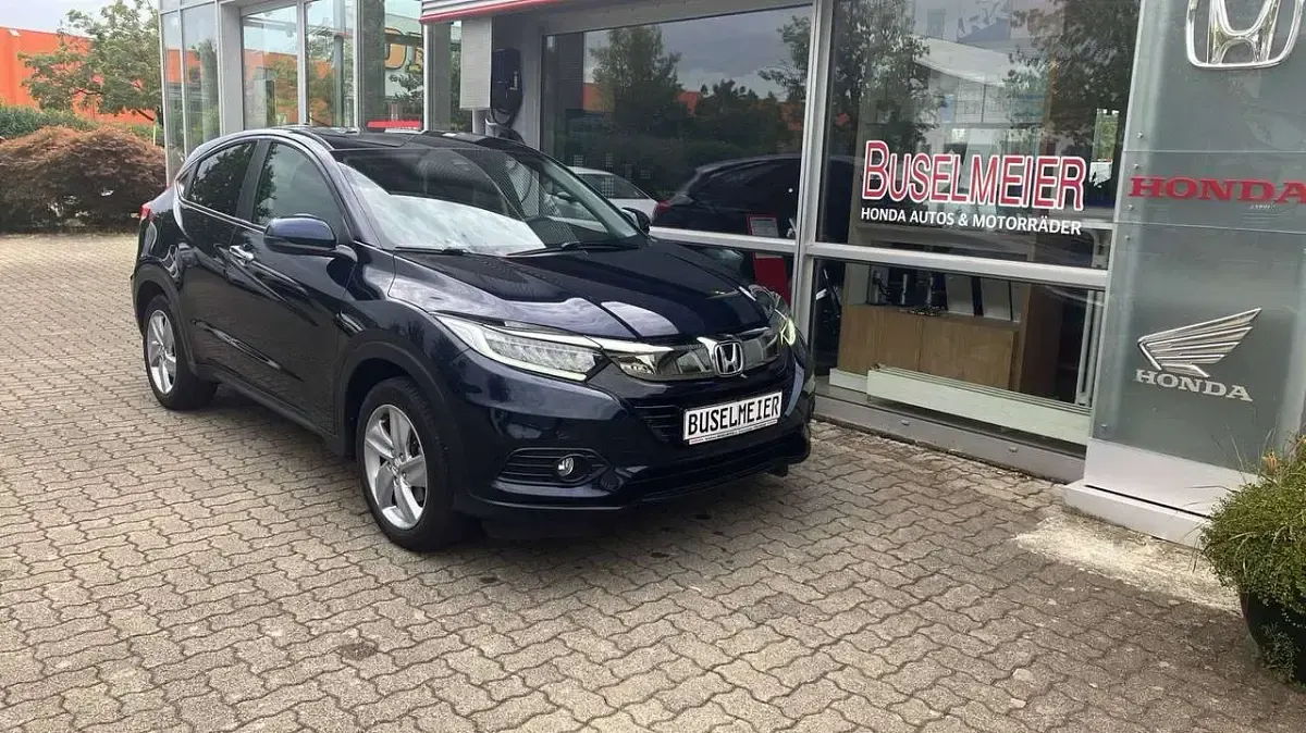 Gebraucht Honda HR-V Elegance 131 PS (96 kW) 2019 Midnight blue beam SUV