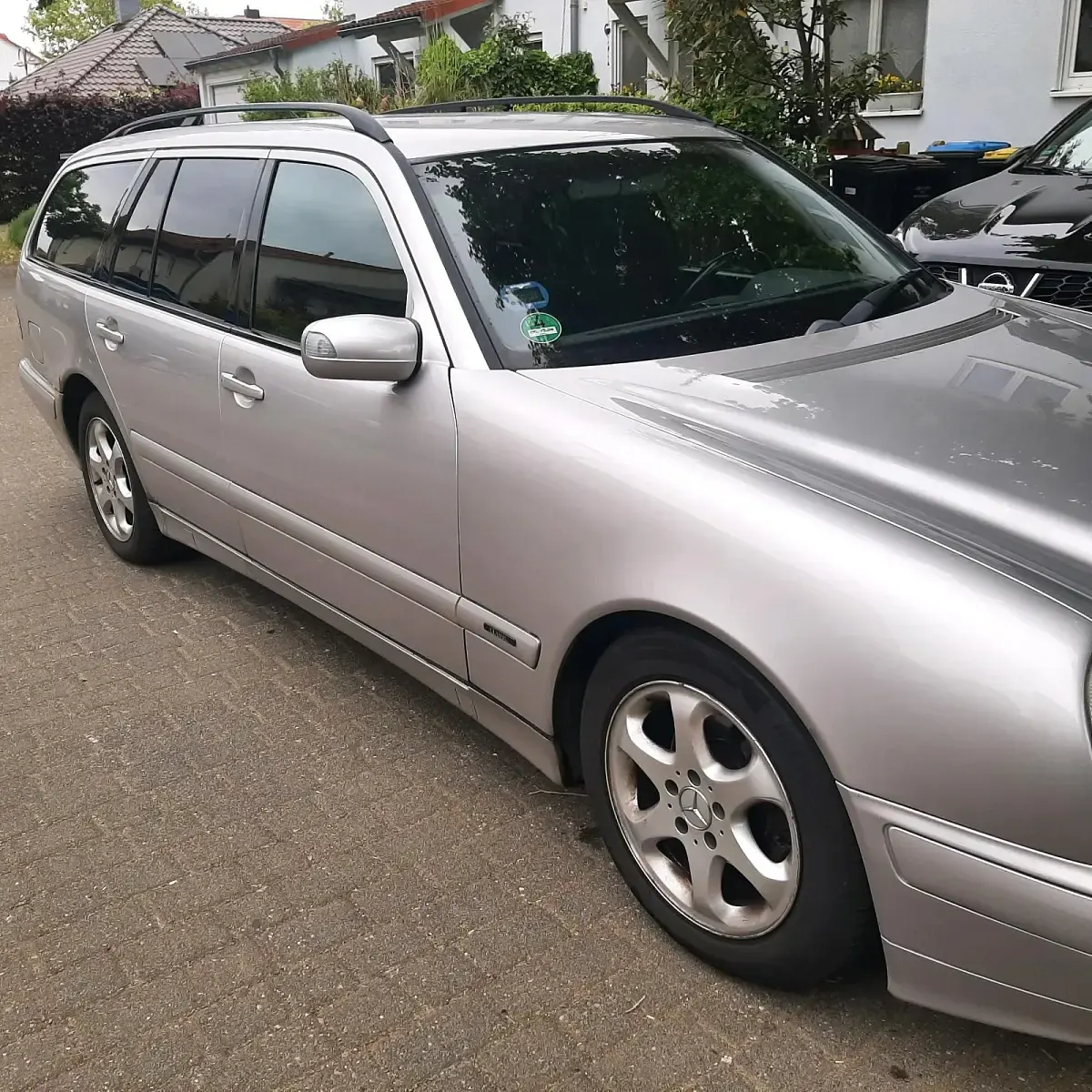 Gebraucht Mercedes E200 2002 Silber Kombi