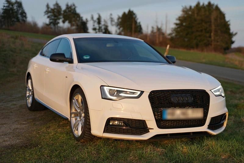 Gebraucht Audi A5 S-Line 245 PS (180 kW) 2015 Weiß Coupé