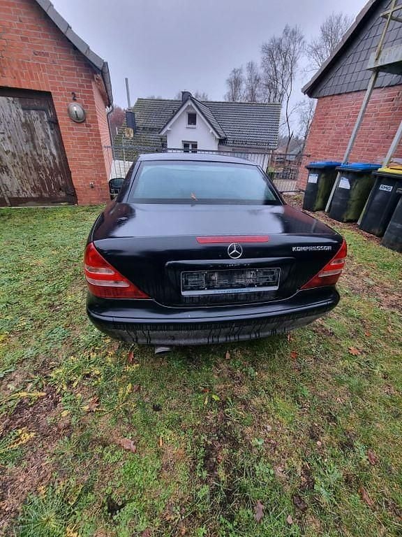 Schwarz Gebraucht 2000 Mercedes SLK200 Cabrio | 1.350 € (Superpreis) - Bild 1/4