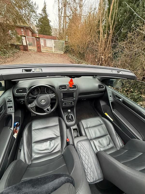 Gebraucht VW Golf Cabriolet 170 PS (125 kW) 2012 Schwarz Cabrio