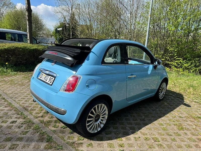 Gebraucht Fiat 500C 69 PS (50 kW) 2011 Blau Cabrio