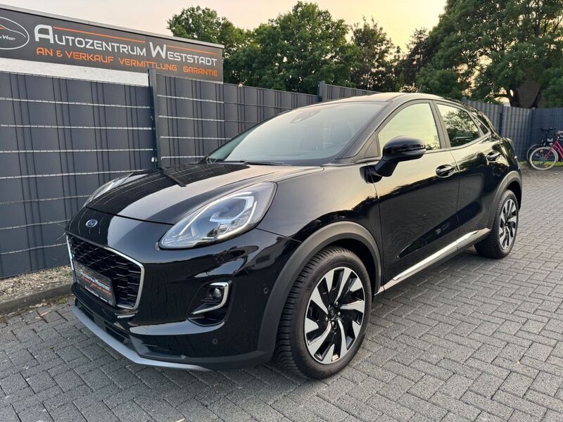 Schwarz Gebraucht 2023 Ford Puma Titanium SUV | 17.499 € (Superpreis) - Bild 1/4