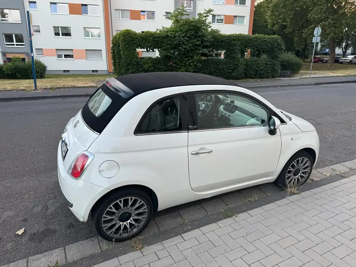 Gebraucht Fiat 500 69 PS (50 kW) 2014 Weiß Cabrio