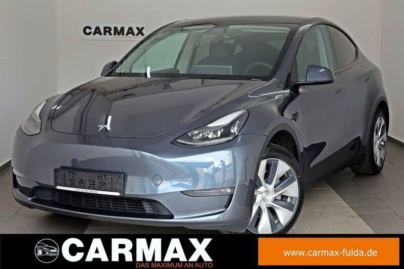 Grau Gebraucht 2022 Tesla Model Y Long Range SUV | 29.800 € (Fairer Preis) - Bild 1/4