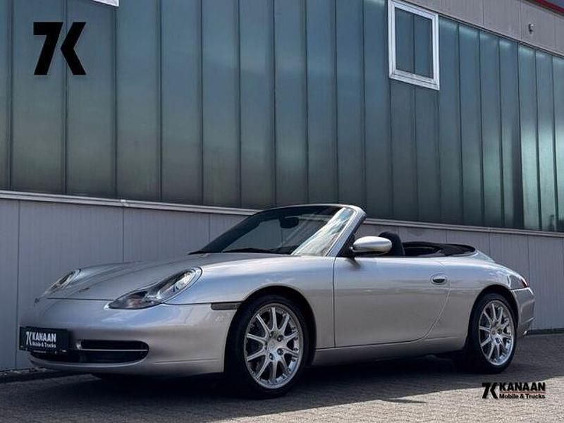 Silber Gebraucht 2001 Porsche 911 Carrera Cabrio | 34.996 € (Superpreis) - Bild 1/3