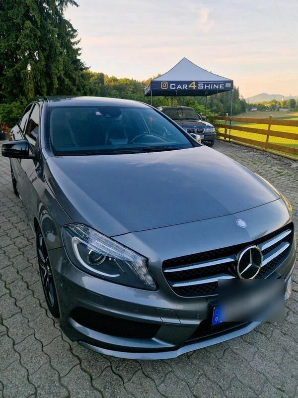 Grau Gebraucht 2014 Mercedes A200 AMG Limousine | 11.999 € (Etwas zu teuer) - Bild 1/4