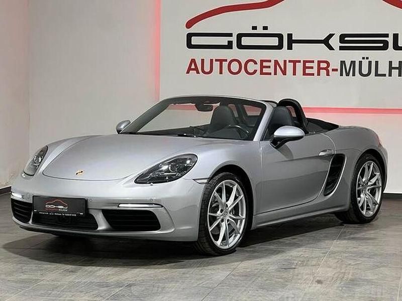 Grau Gebraucht 2018 Porsche Boxster Cabrio | 52.850 € - Bild 1/4