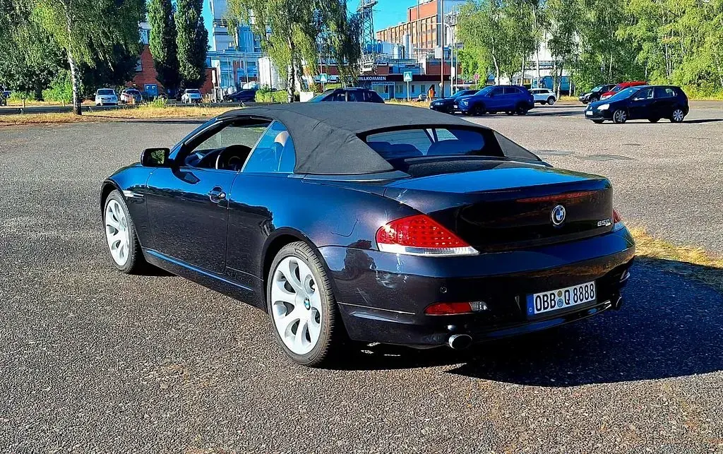 Gebraucht BMW 650 Cabriolet Sport Line 367 PS (269 kW) 2008 Schwarz Cabrio