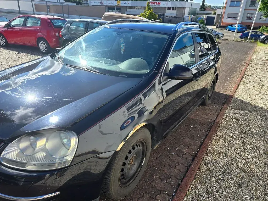 Gebraucht VW Golf V Comfortline 122 PS (89 kW) 2008 Schwarz Kombi
