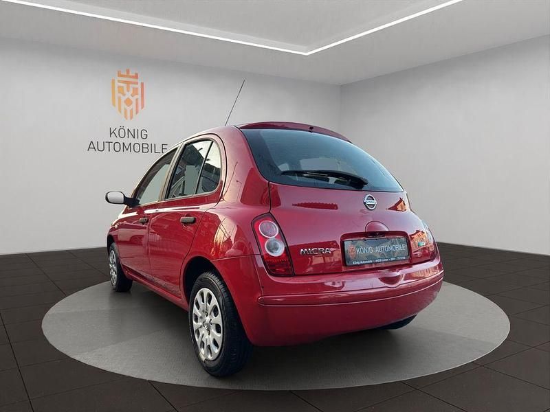 Gebraucht Nissan Micra Visia 65 PS (47 kW) 2009 Rot Limousine