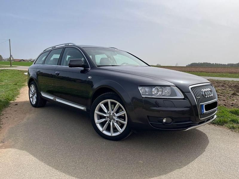 Schwarz Gebraucht 2008 Audi A6 Allroad Ambiente Kombi | 10.500 € (Teuer) - Bild 1/4