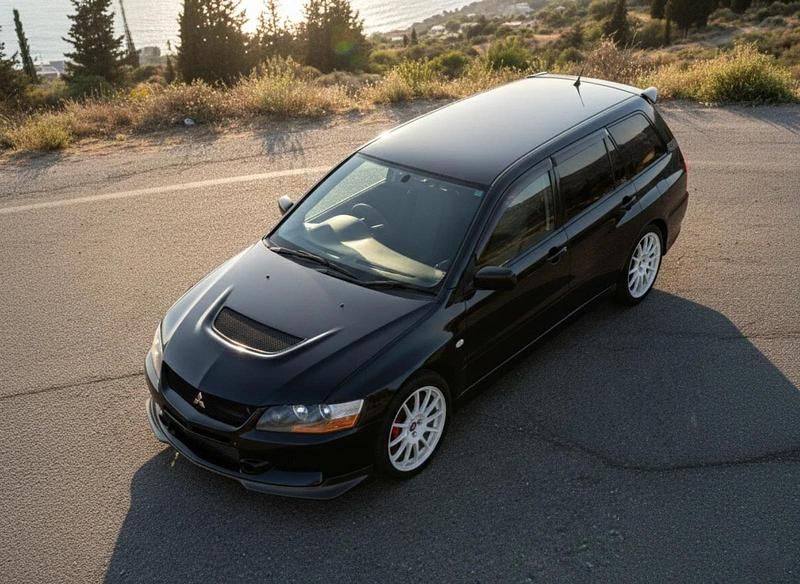 Gebraucht Mitsubishi Lancer 330 PS (242 kW) 2006 Schwarz Kombi