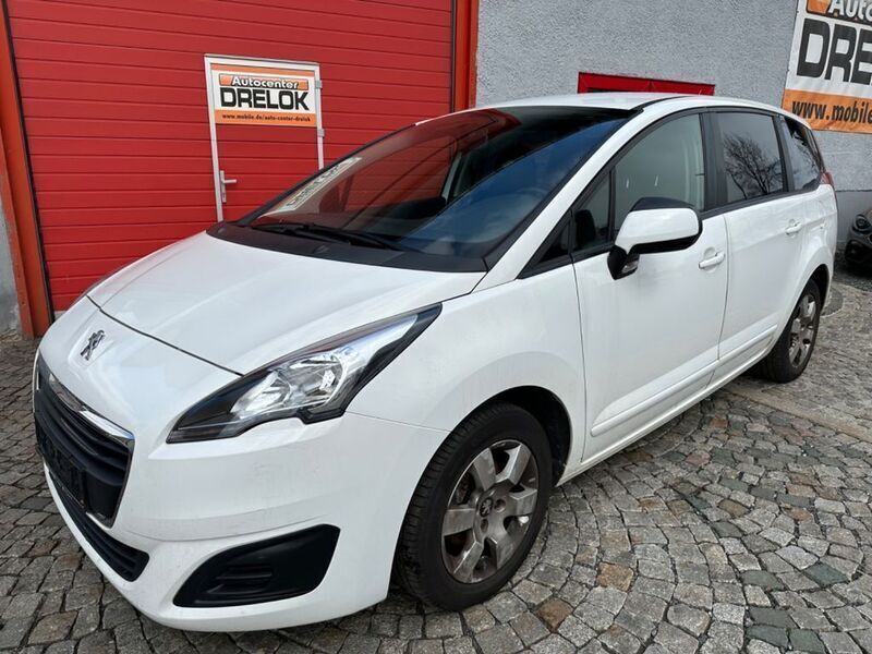 Gebraucht Peugeot 5008 Access 120 PS (88 kW) 2015 Weiß Van / Kleinbus