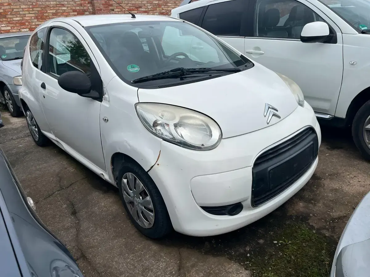 Brugt Citroën C1 Style 68 HK (50 kW) 2008 Hvid Hatchback