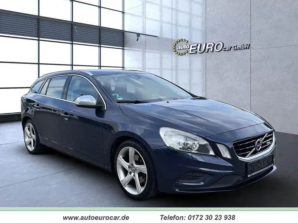 Gebraucht Volvo V60 R-Design 179 PS (131 kW) 2011 Blau Kombi