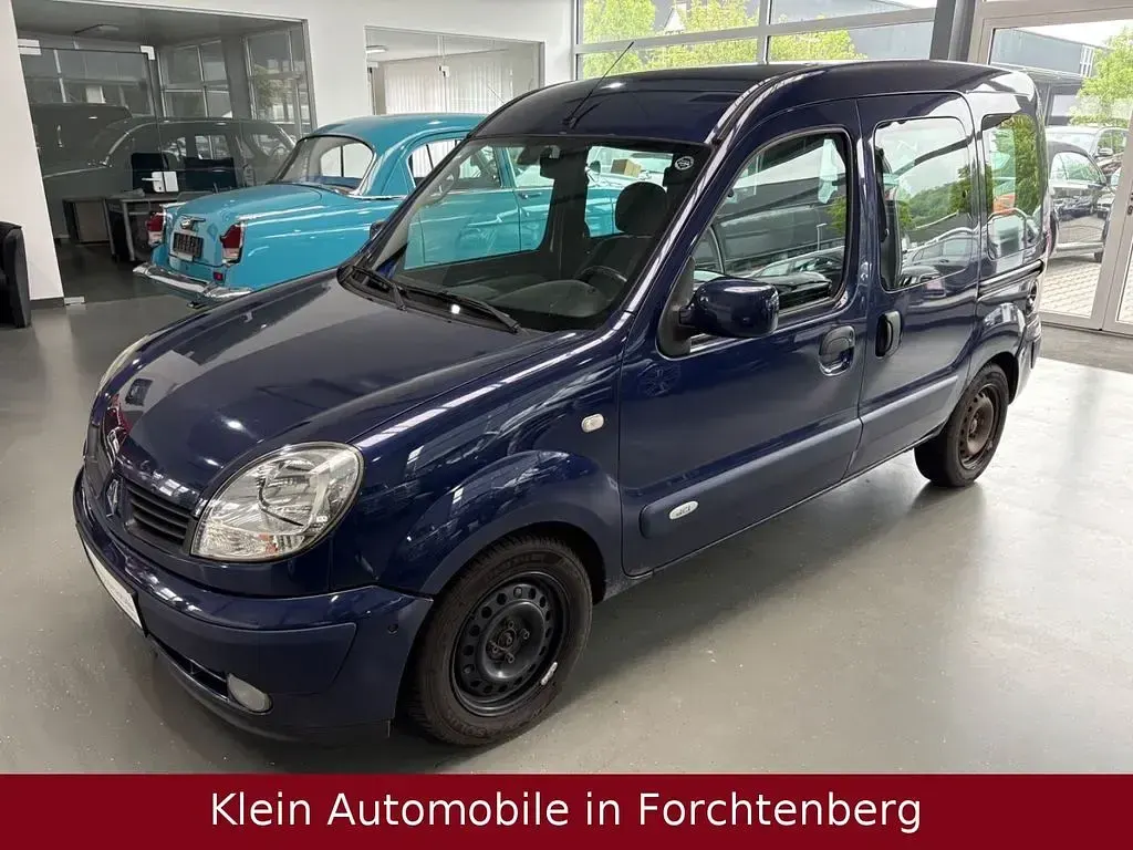 Gebraucht Renault Kangoo Privilege 84 PS (61 kW) 2006 Blau Van / Kleinbus