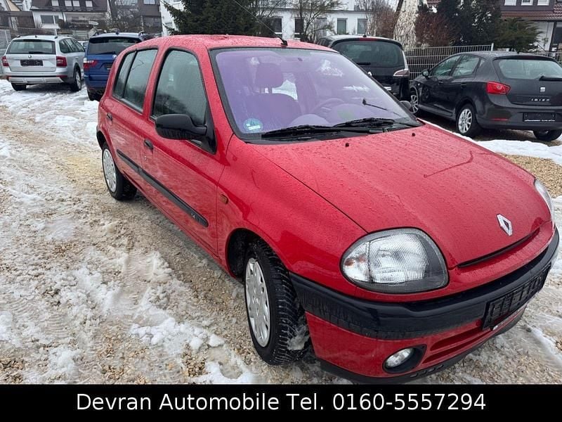 Rot Gebraucht 2000 Renault Clio II Kleinwagen | 2.750 € (Fairer Preis) - Bild 1/4